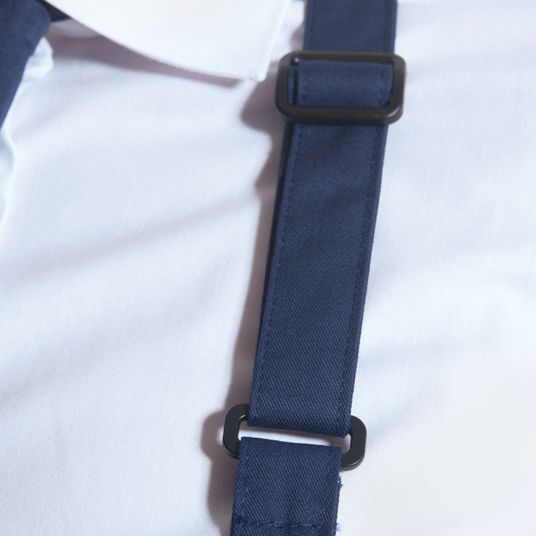 Karlowsky oversized apron w/pocket, Navy, Navy, large image number 1