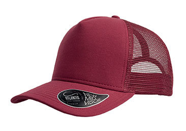 Atlantis Trucker Rapper jersey kep, Burgundy