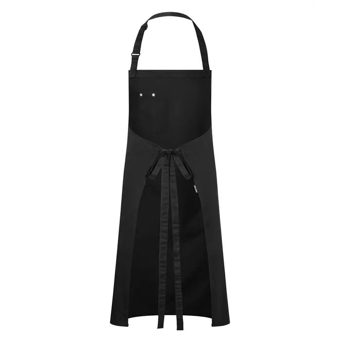 Karlowsky ROCK CHEF® bib apron, Black, Black, large image number 2