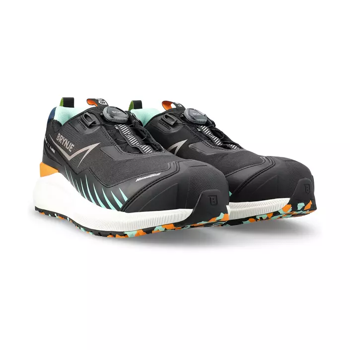 Brynje LAB Textile BOA sikkerhedssko S3S, Sort, large image number 0