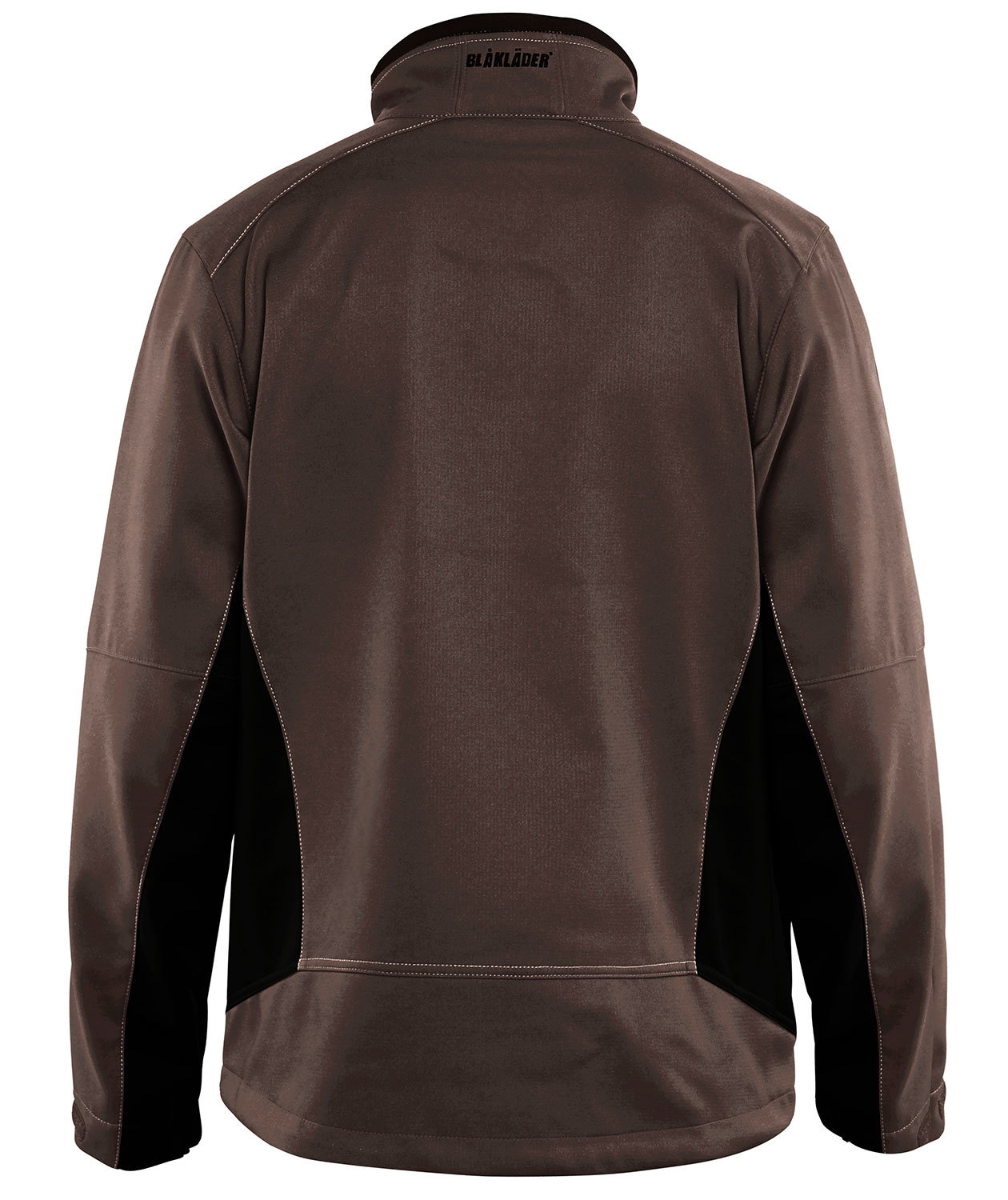Bl&aring;kl&auml;der Unite softshelljakke, Brun/Svart, large image number 2