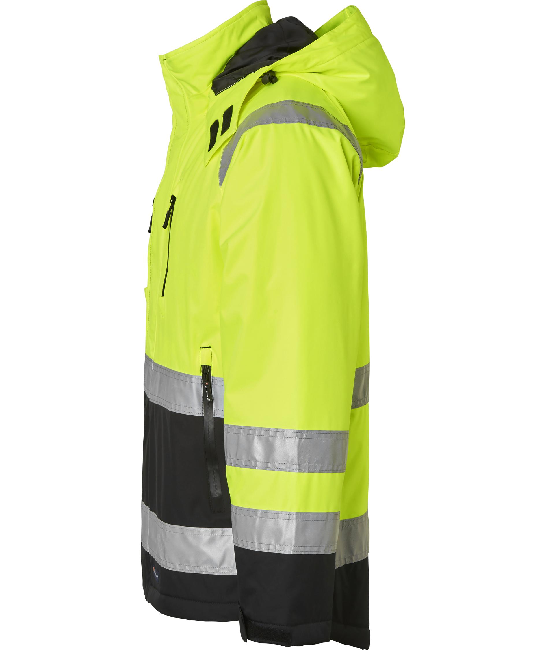 Top Swede winter jacket 122, Hi-vis Yellow/Black, large image number 3