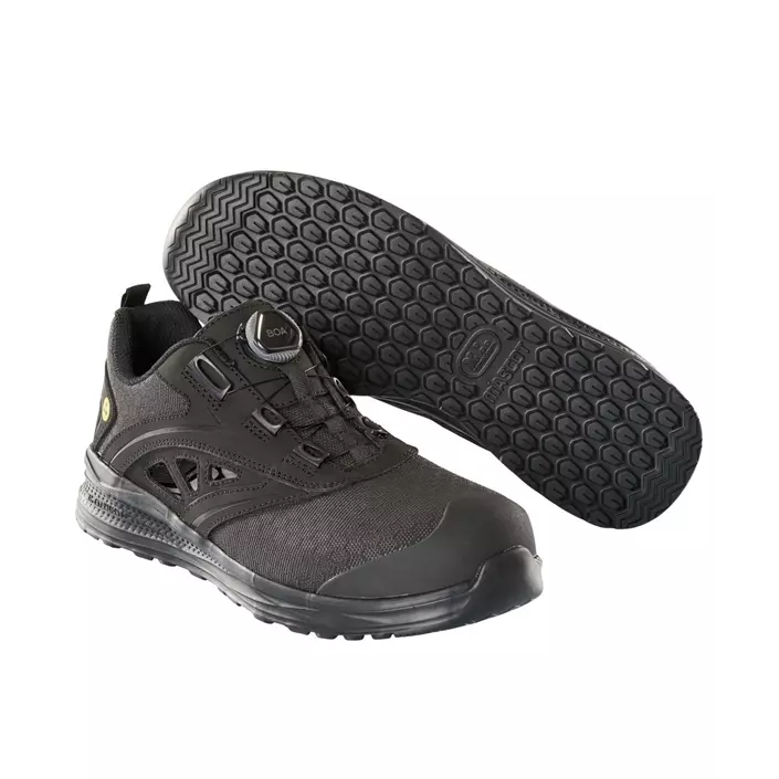 Mascot Carbon Boa® safety sandals S1P, Black, large image number 0