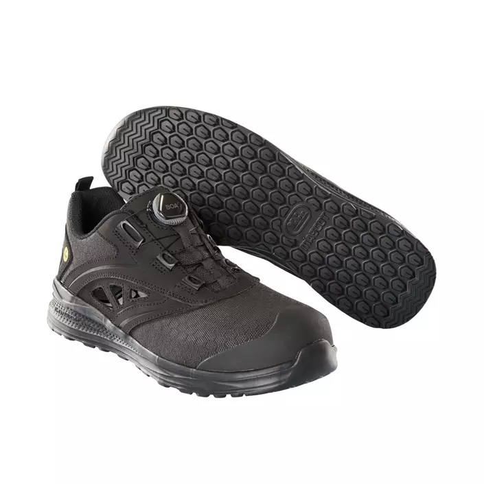 Mascot Carbon Boa® safety sandals S1P, Black, large image number 0