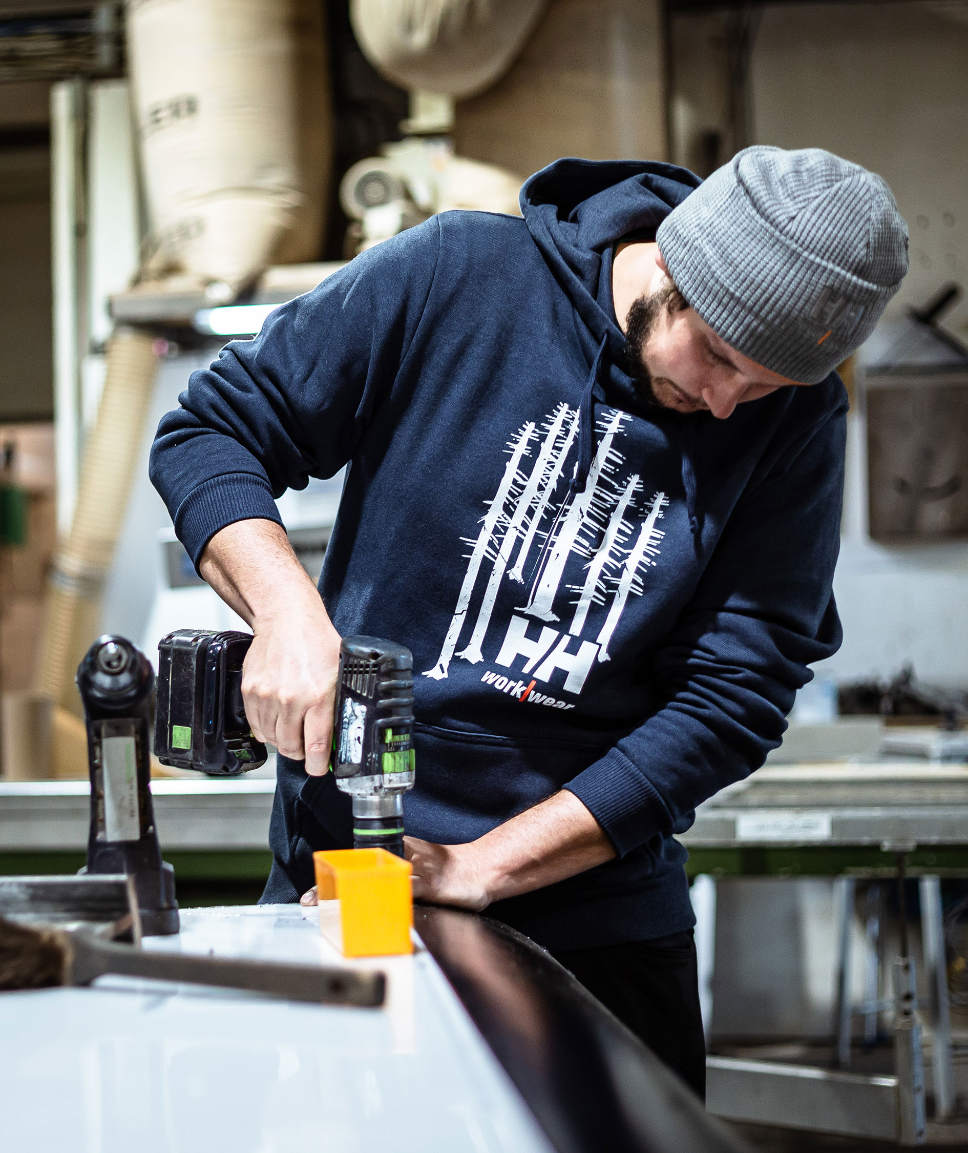 Helly Hansen Oxford beanie, Dark Grey Melange