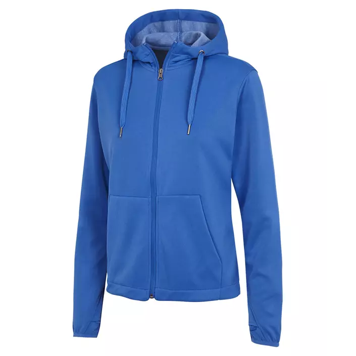 IK hoodie med lynlås til børn, Royal Blue, large image number 0