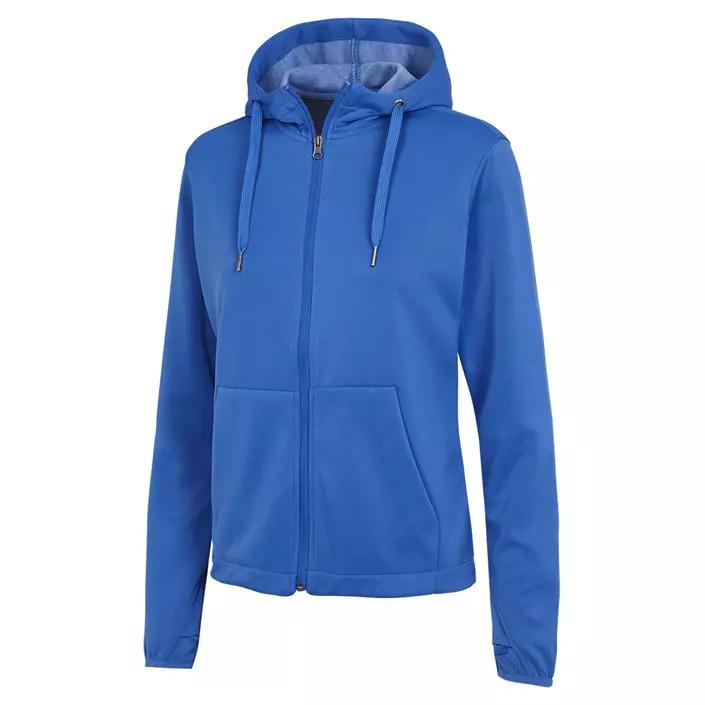 IK hoodie med glidelås til barn, Royal Blue, large image number 0