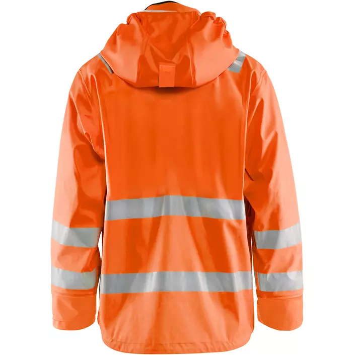 Blåkläder rain jacket, Hi-vis Orange, large image number 1