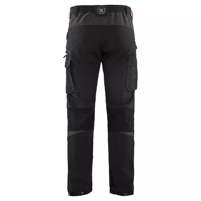 Blåkläder Diensthose full stretch, Schwarz/Rot, large image number 2