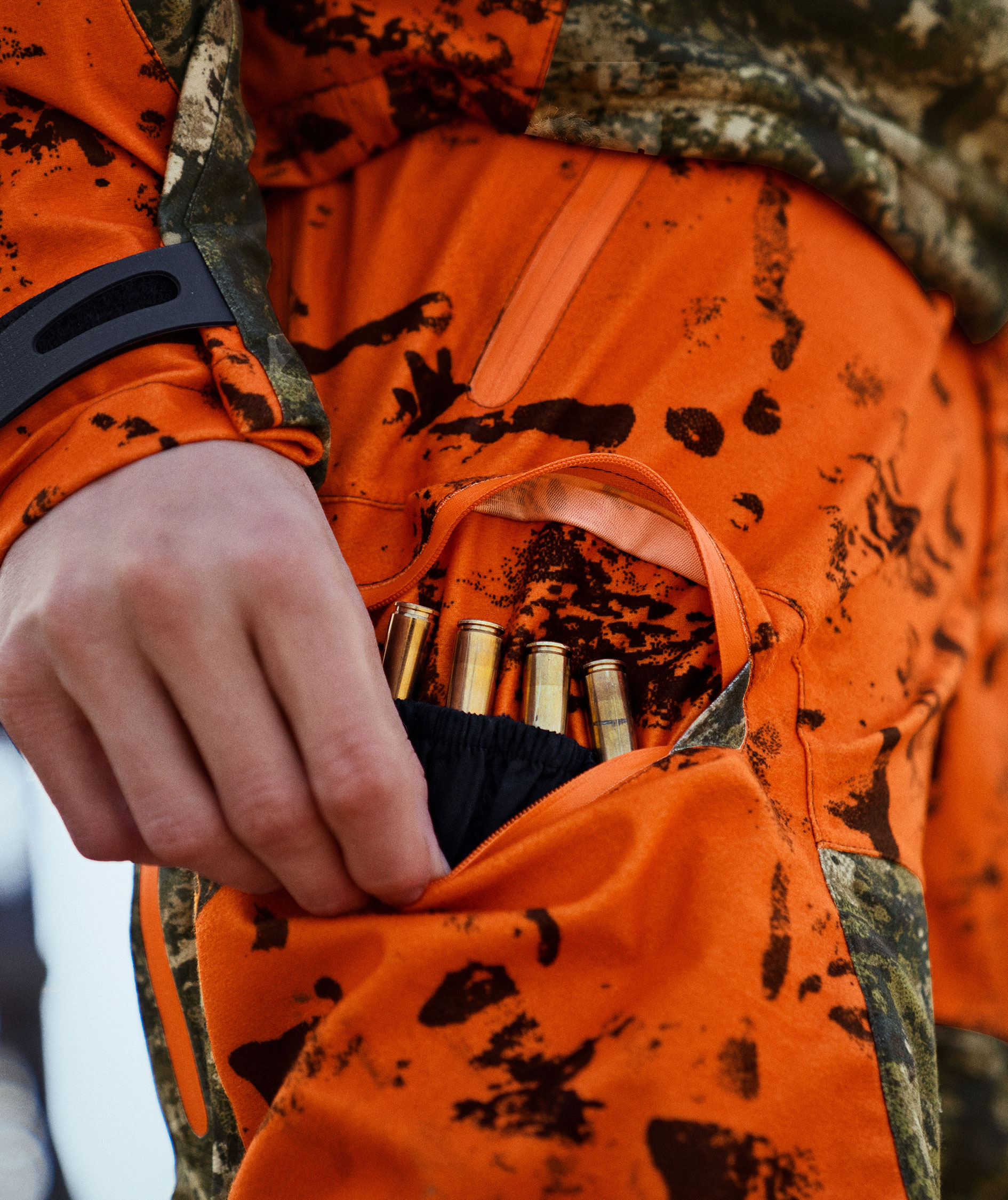 Seeland Vantage hunting trousers, InVis green/InVis orange blaze, large image number 7