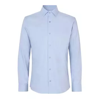 Seven Seas hybrid Slim fit skjorte, Lys Blå