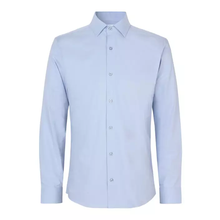 Seven Seas hybrid Slim fit skjorta, Ljusblå, large image number 0