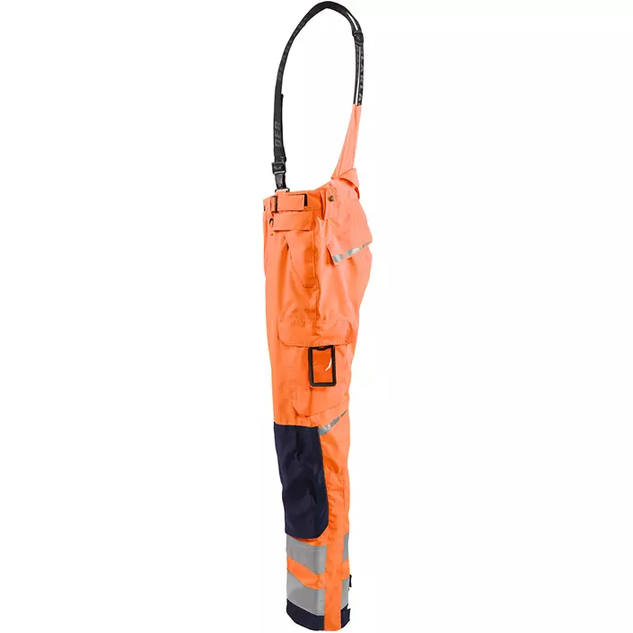 Blåkläder skalbukser, Hi-vis Orange/Marine, large image number 2