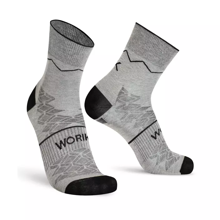 Worik This 2-pack socks, Grey, large image number 0