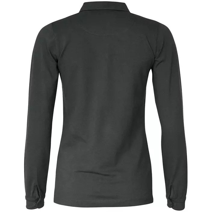 Nimbus Carlington long-sleeved women's polo shirt, Charcoal, large image number 1