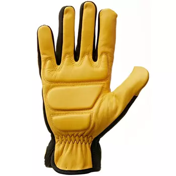Kramp vibrationsdämpande handskar, Svart/Gul