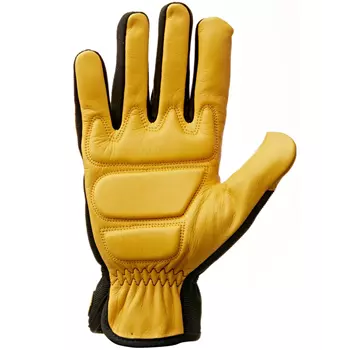 Kramp vibrationsdæmpende handsker, Sort/Gul