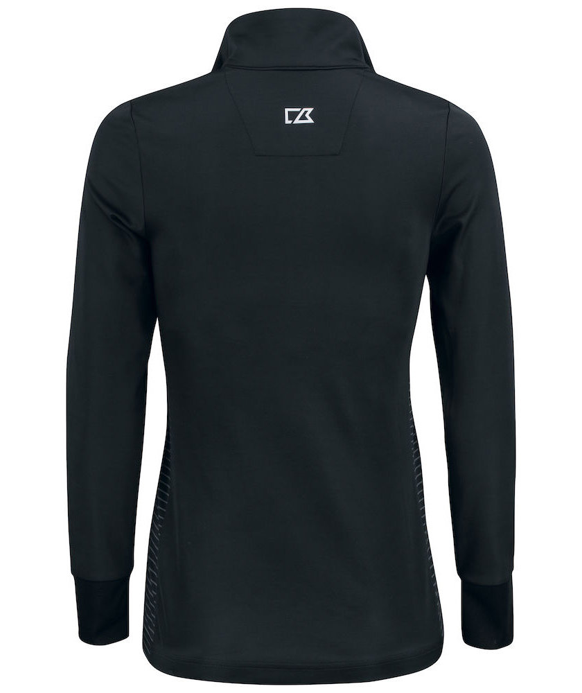 Cutter & Buck Traverse women's Half Zip, Black, large image number 1