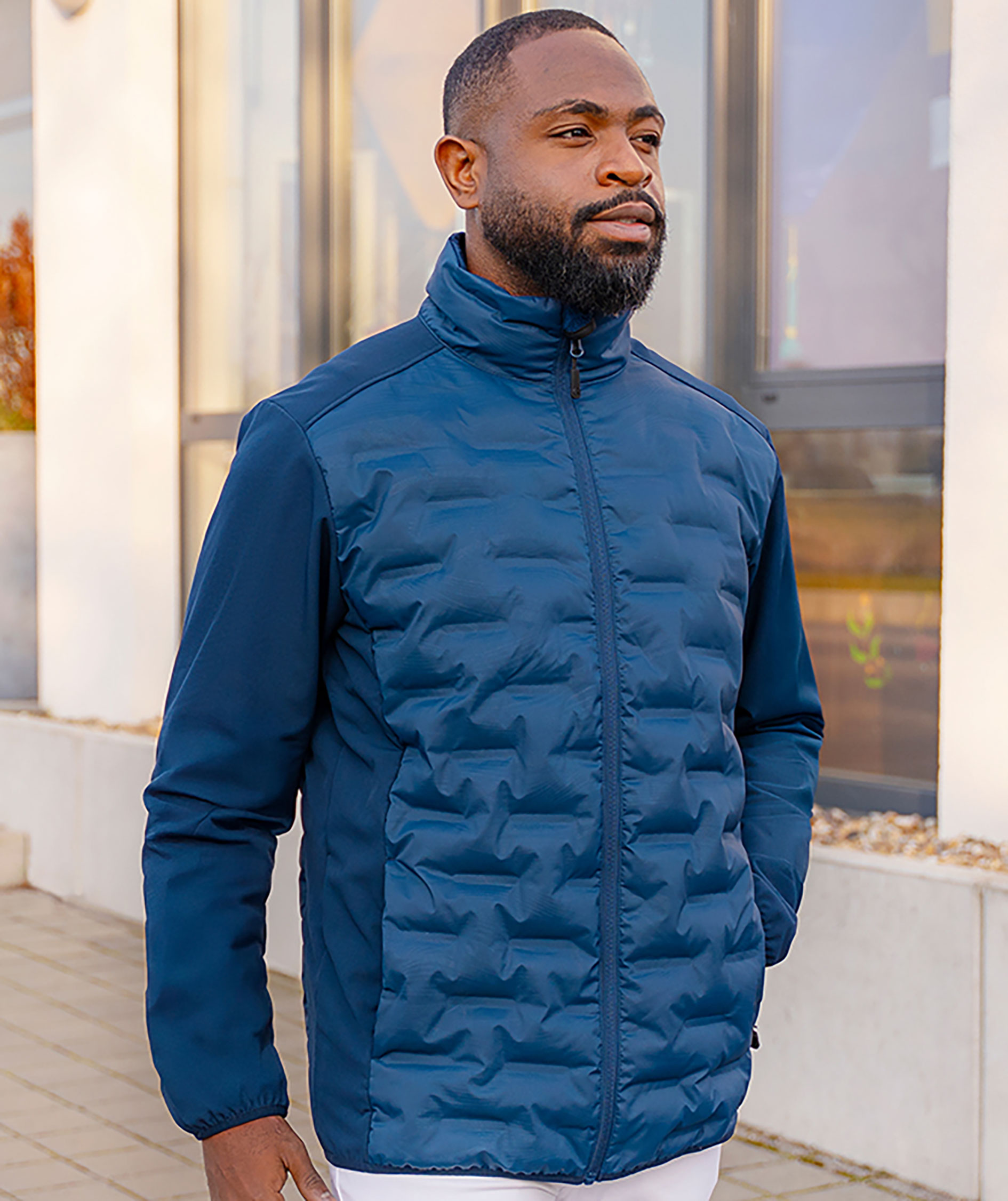 Karlowsky hybrid jacket, Navy, large image number 1