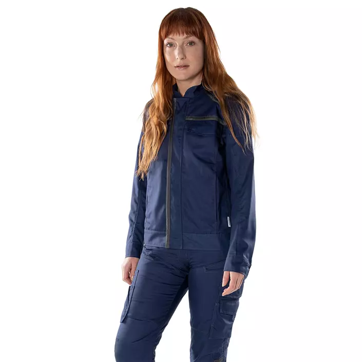Fristads Green women's work jacket 4689 GRT, Marine Blue, large image number 2