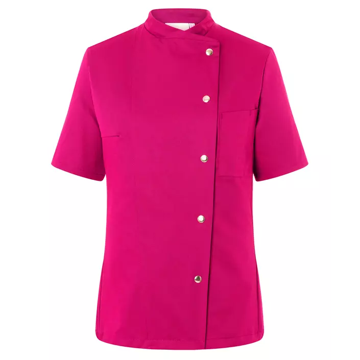 Karlowsky Greta short-sleeved women's chef jacket, Rosa, large image number 0