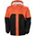 Helly Hansen Storm rain jacket, Dark orange/sort, Dark orange/sort, swatch