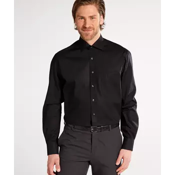 Eterna Uni Modern fit Poplin skjorte, Black