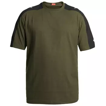 Engel Galaxy T-Shirt, Waldgrün/Schwarz