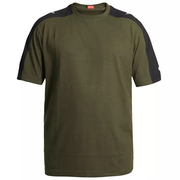 Engel Galaxy T-shirt, Forest Green/Svart, large image number 0