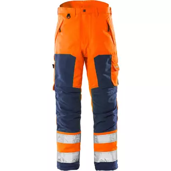 Fristads winter trousers 2034, Hi-vis Orange/Marine