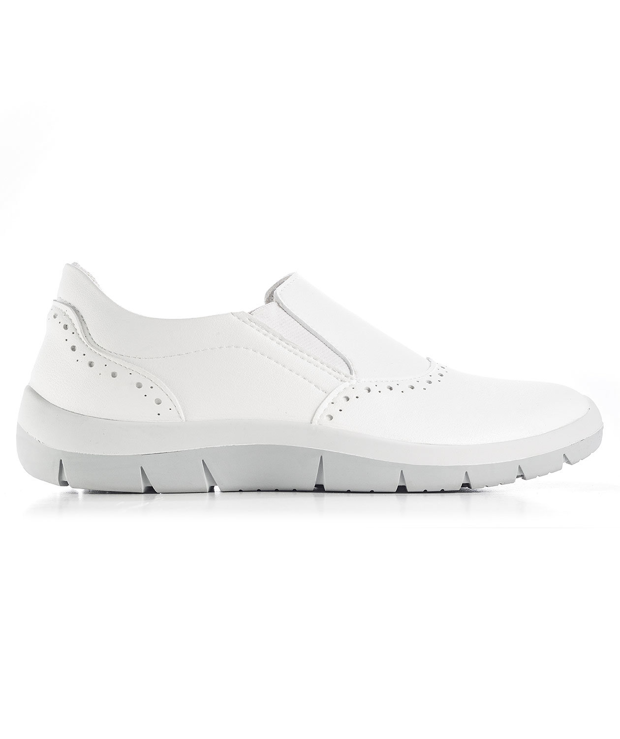 Codeor Zen loafer arbetsskor O1, Vit