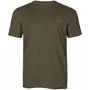 Seeland Saker T-shirt, Pine Green Melange