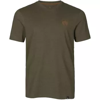 Seeland Saker T-skjorte, Pine Green Melange
