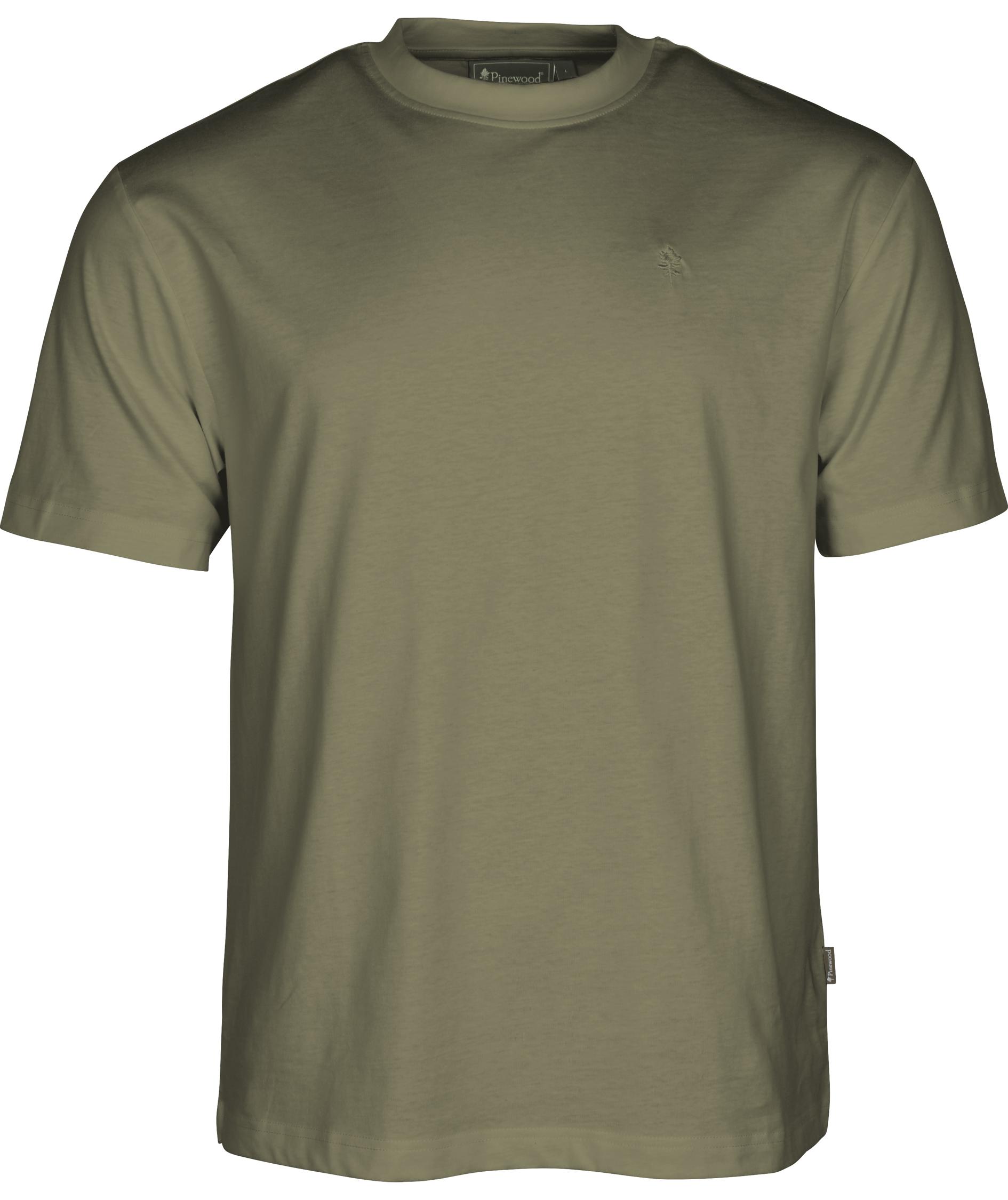 Pinewood 3-pak T-shirt, Olive/Black/Shadow Blue, large image number 8
