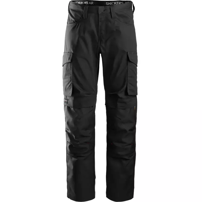 Snickers work trousers 6801, Black, large image number 0