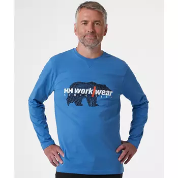 Helly Hansen long-sleeved T-shirt, Stone Blue