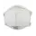 OX-ON Comfort støvmaske FFP2 NR D med ventil, Hvid, Hvid, swatch