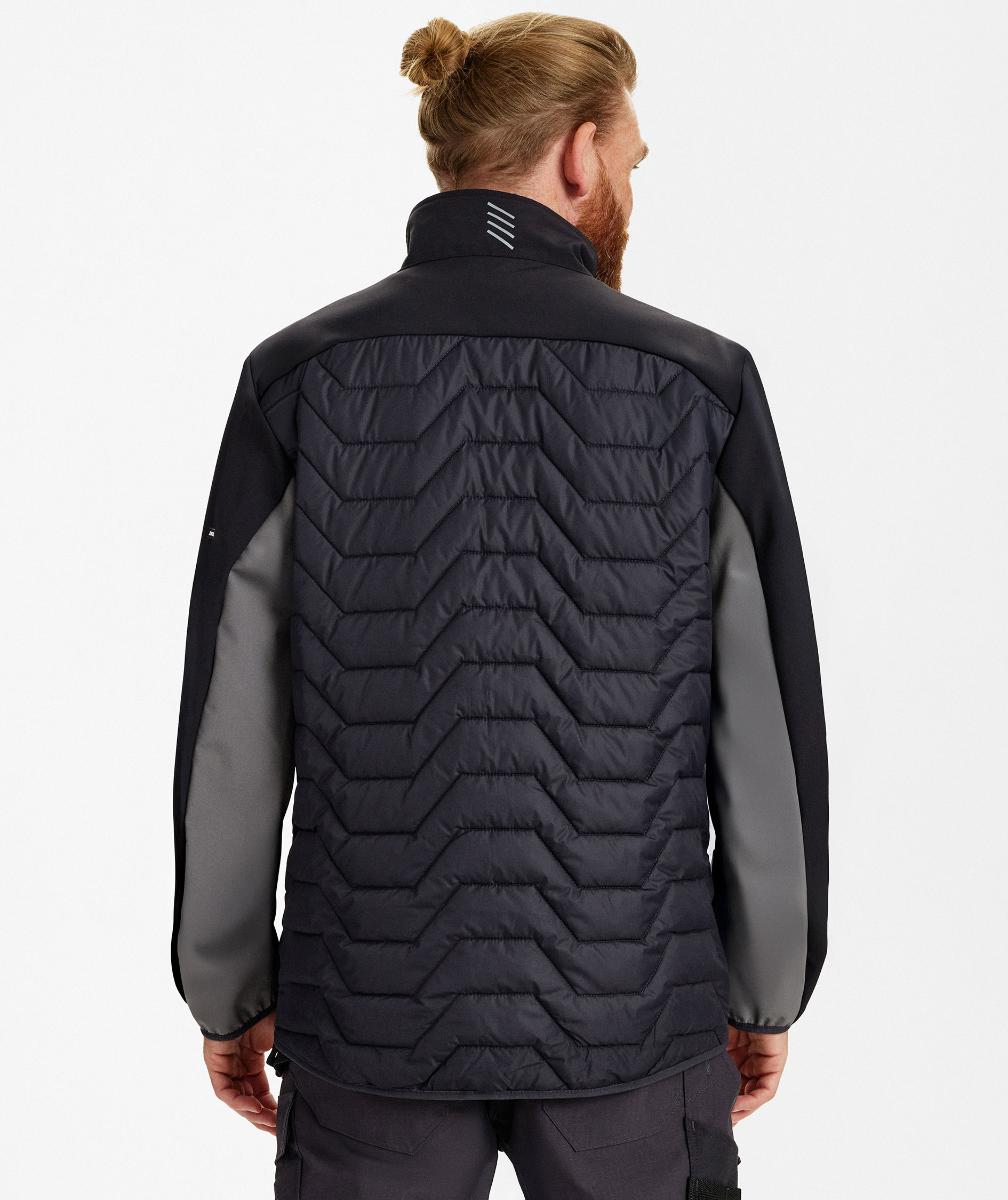 Engel Entire hybridjacka, Anthracite Grey/Black, large image number 4