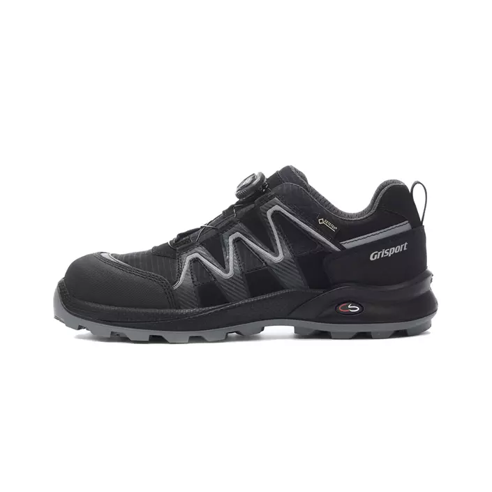 Grisport 70645 safety shoes S3, Black/Grey, large image number 0