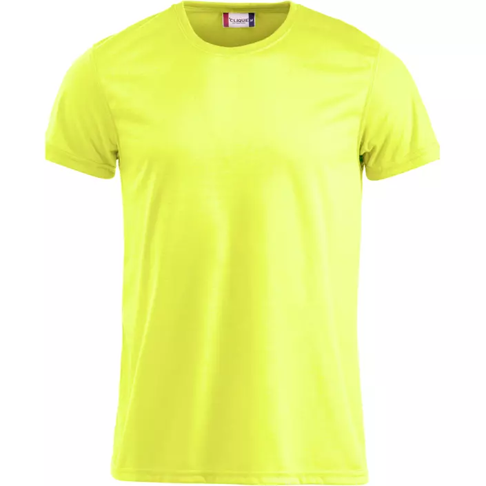 Clique Neon-T T-skjorte, Neon Yellow, large image number 0