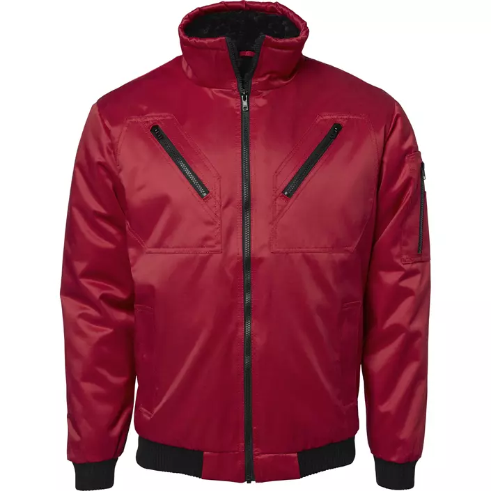 Top Swede pilot jacket 5026, Red, large image number 0