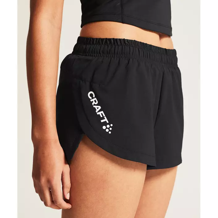 Craft Rush 2.0 Marathon dameshorts, Black, large image number 5