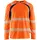 Blåkläder långärmad T-shirt, Varsel Orange/Marinblå, Varsel Orange/Marinblå, swatch