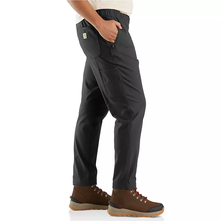 Carhartt Force dame bukser, Black, large image number 4