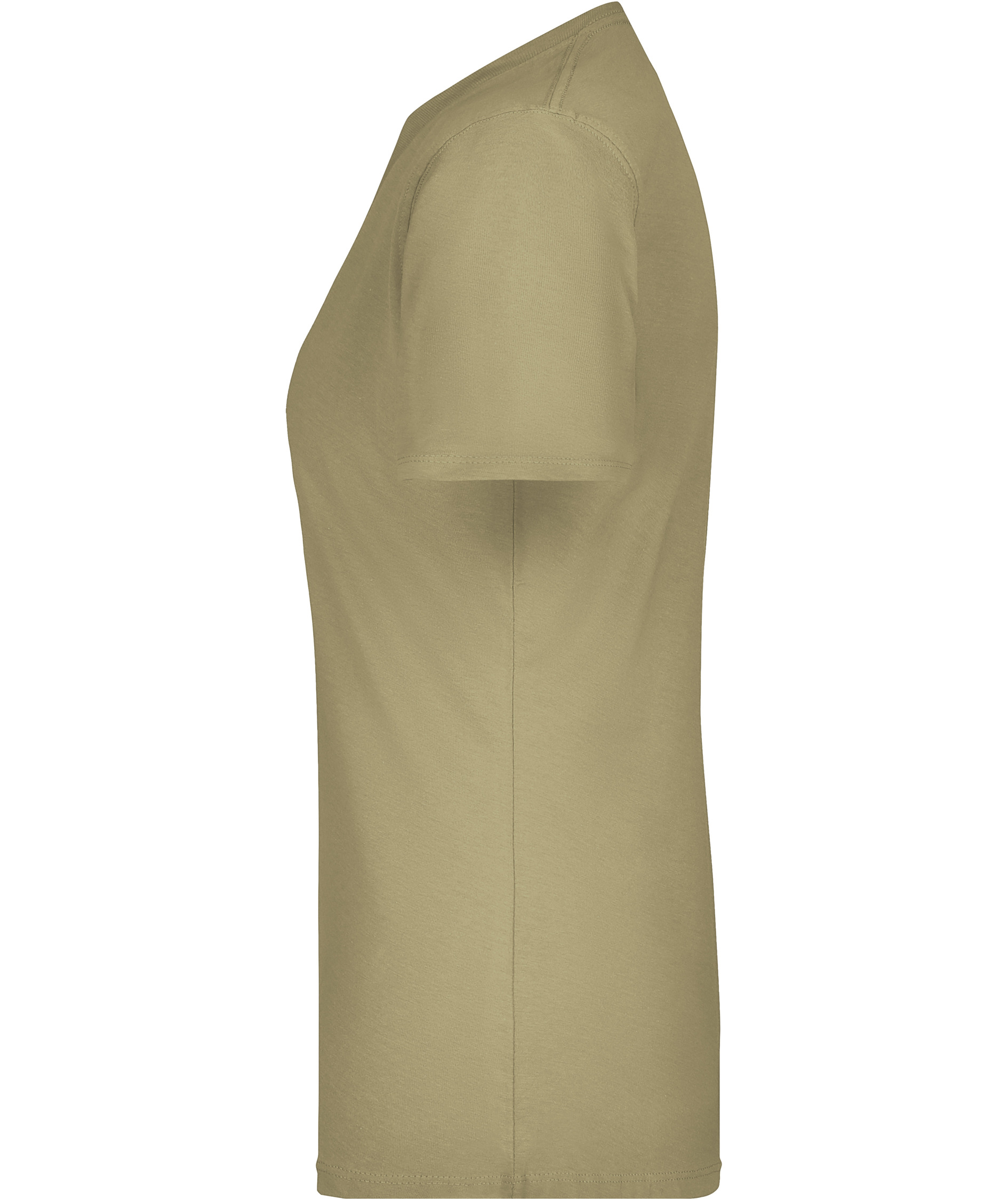 James & Nicholson Basic-T women's T-shirt, Khaki, large image number 3