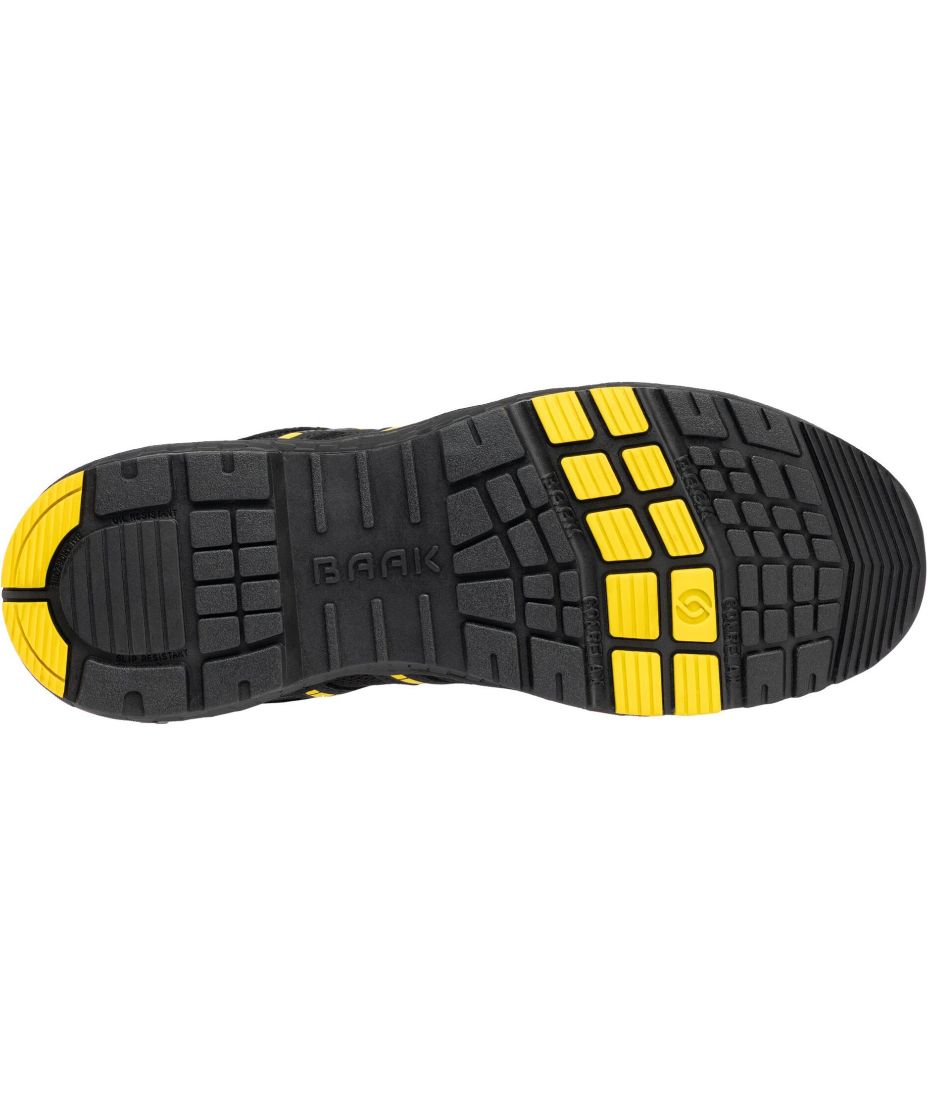 BAAK Alex safety shoes S3S, Black/Yellow, large image number 3