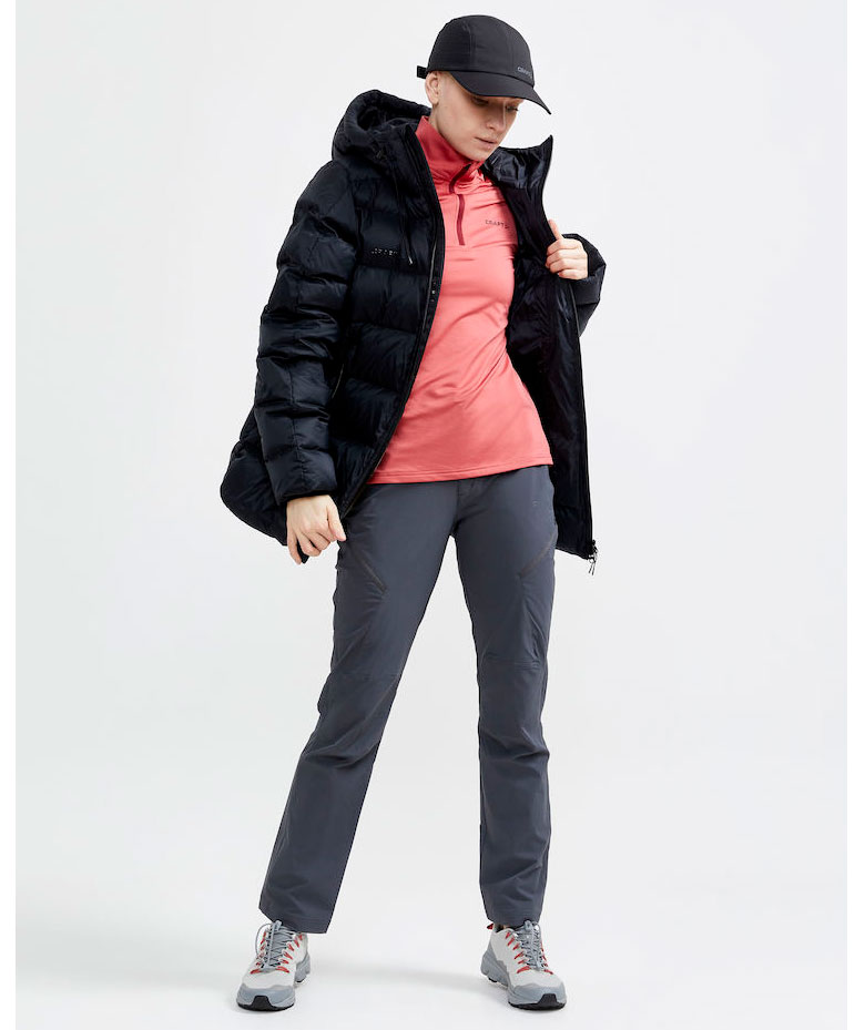 Craft ADV Explore Tech women's trousers, Asphalt, large image number 6