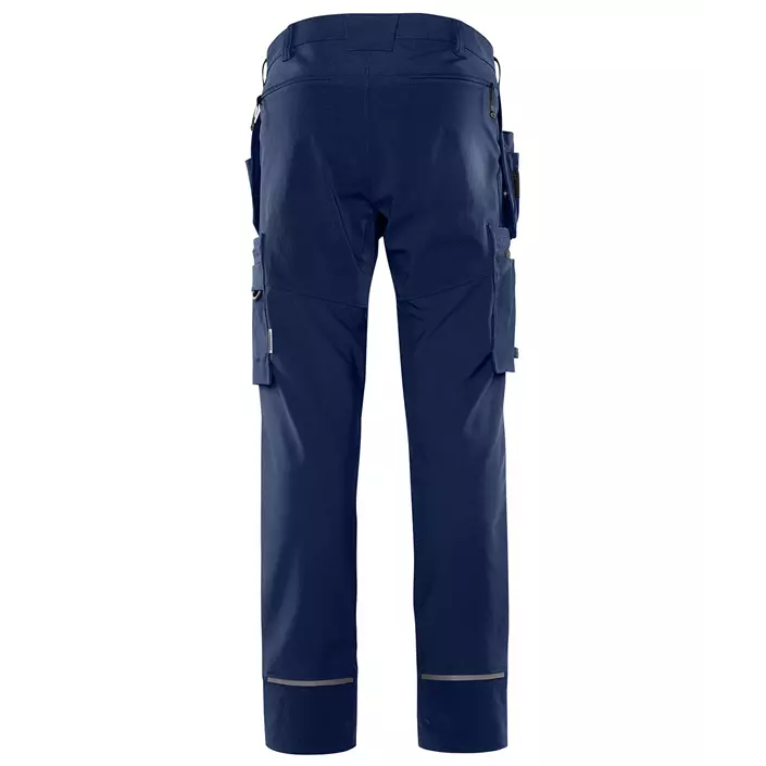 Fristads craftsman trousers 2596 LWS full stretch, Marine Blue, large image number 1