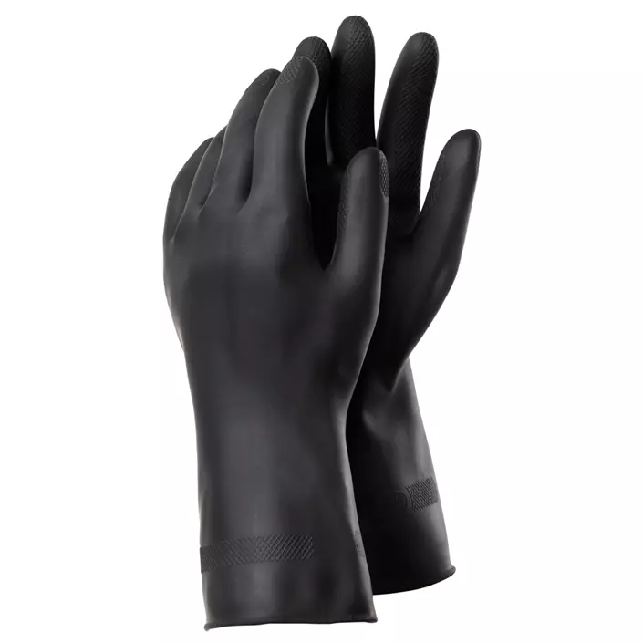 Tegera 81000 6-pack chemical protective gloves, Black, large image number 0