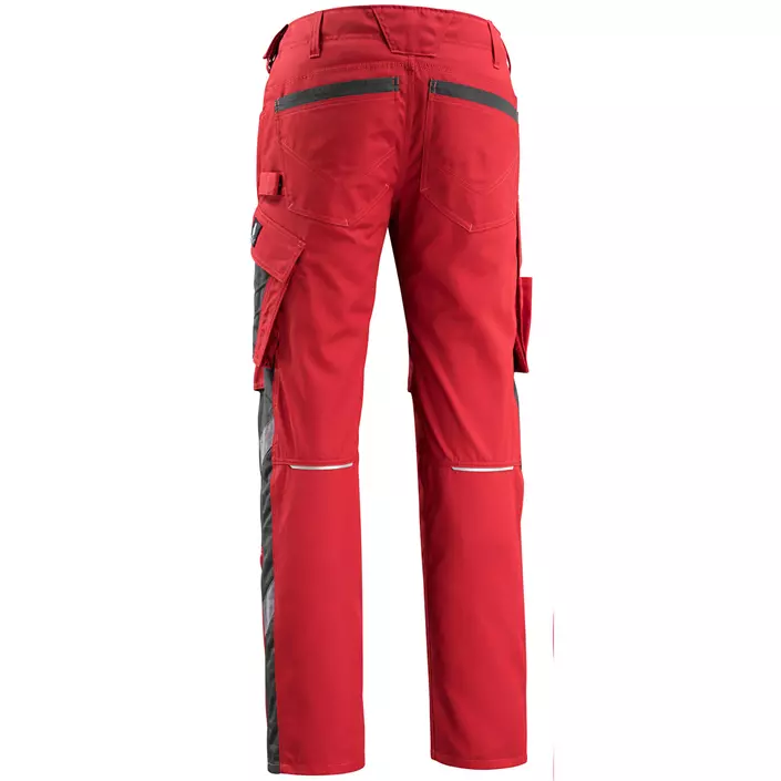 Mascot Unique Mannheim work trousers, light, Red/Black, large image number 2